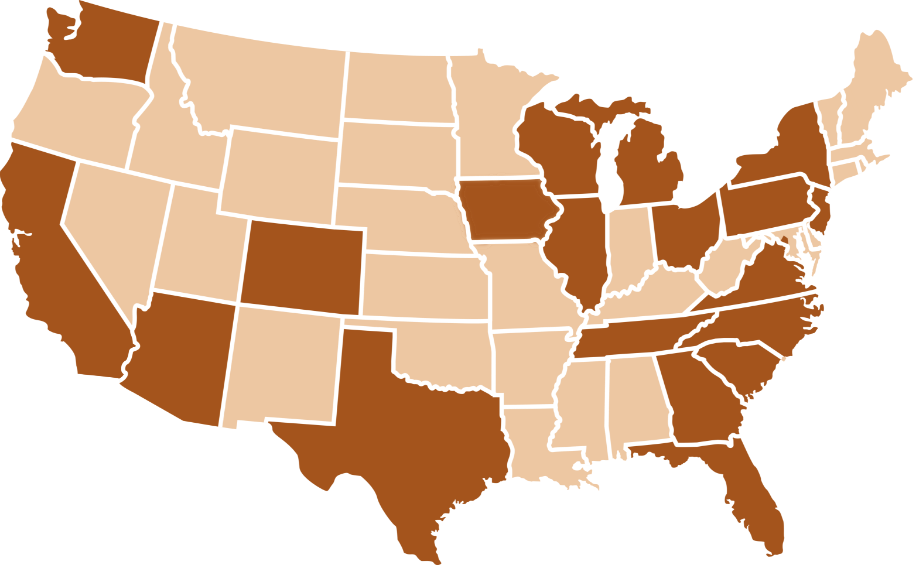 US Map Background